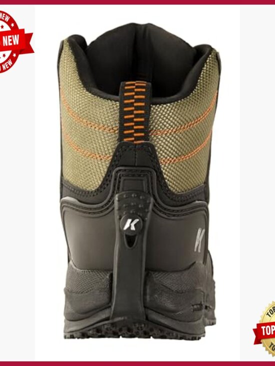 Men\'s Wading Boots Interchangeable Soles Fishing Boots Synthetic Ankle High main image 5